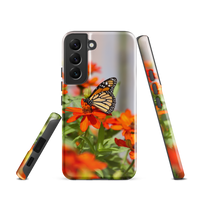 Monarch on Zinnia Tough case for Samsung®