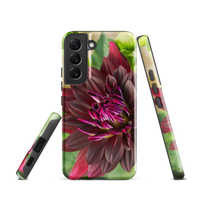 Black Dahlia Tough case for Samsung®