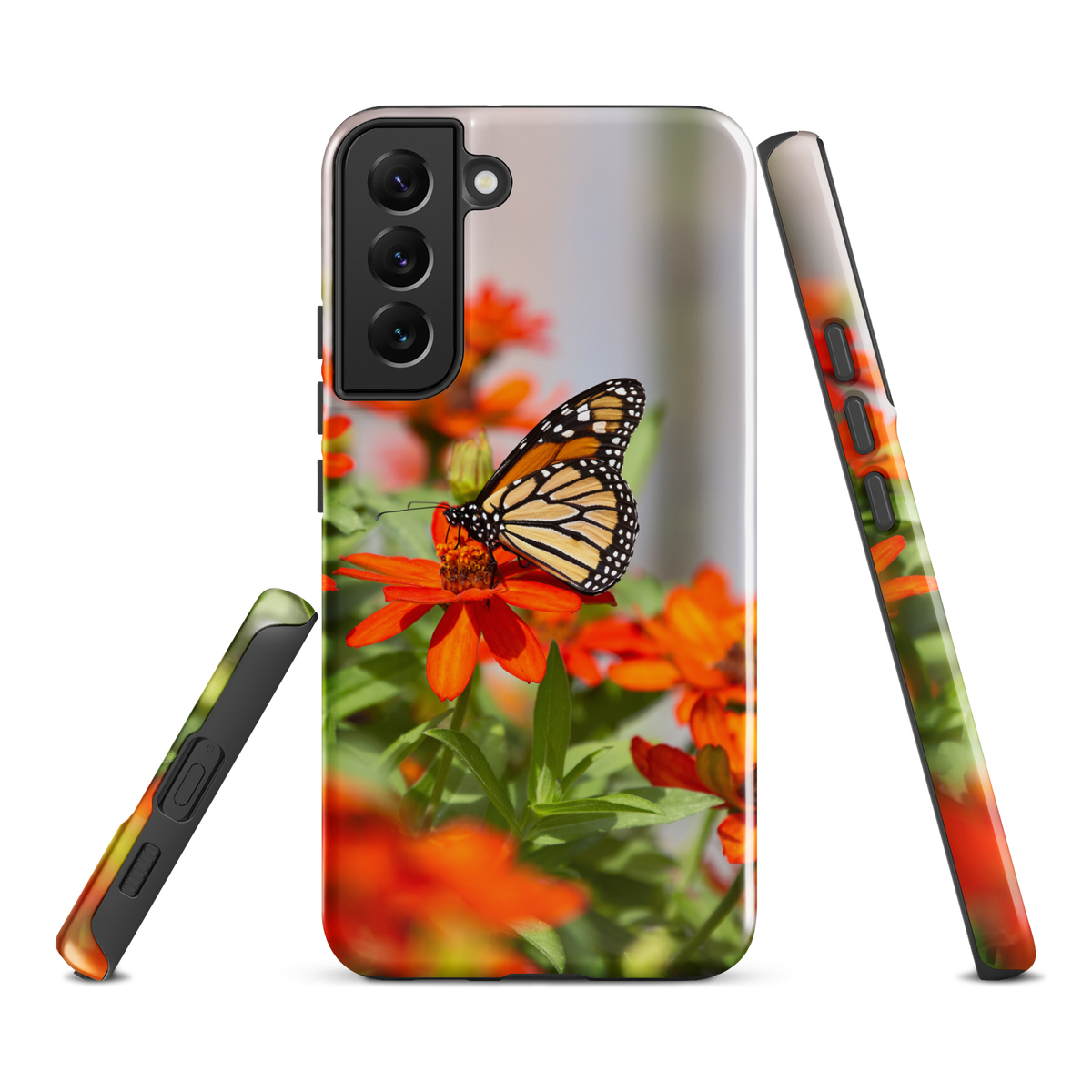 Monarch on Zinnia Tough case for Samsung®