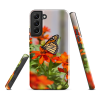 Monarch on Zinnia Tough case for Samsung®