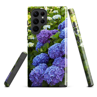Blue Hydrangea Tough case for Samsung®