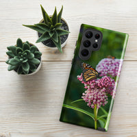Monarch on Milkweed Tough case for Samsung®