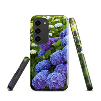 Blue Hydrangea Tough case for Samsung®