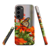 Monarch on Zinnia Tough case for Samsung®
