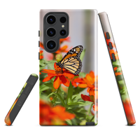 Monarch on Zinnia Tough case for Samsung®
