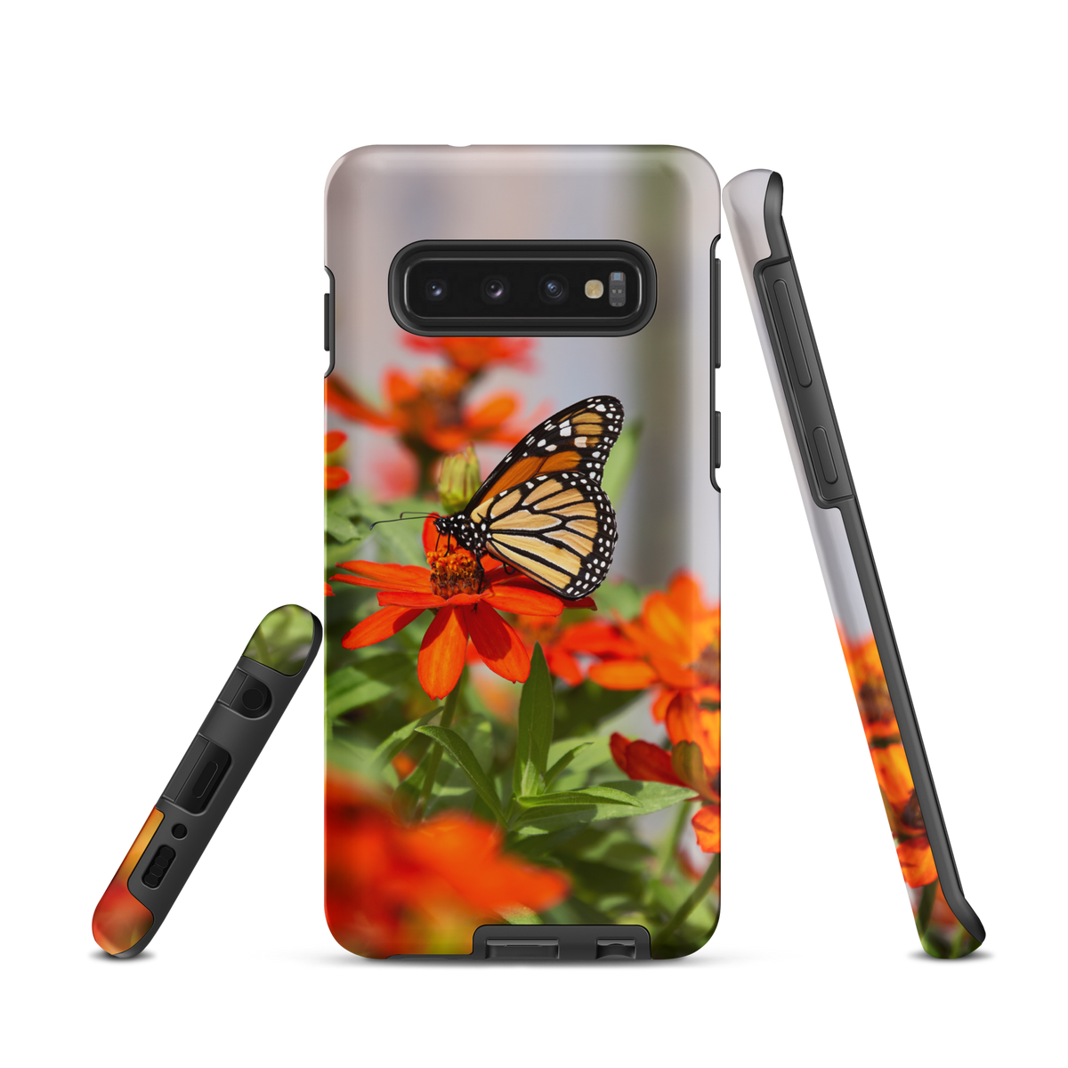 Monarch on Zinnia Tough case for Samsung®