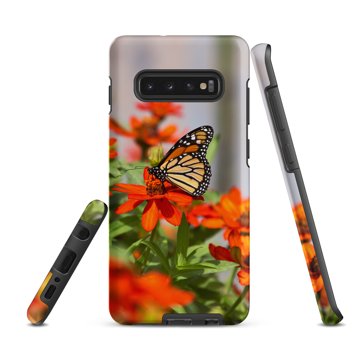 Monarch on Zinnia Tough case for Samsung®
