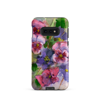 Watercolor Pansies Tough case for Samsung®
