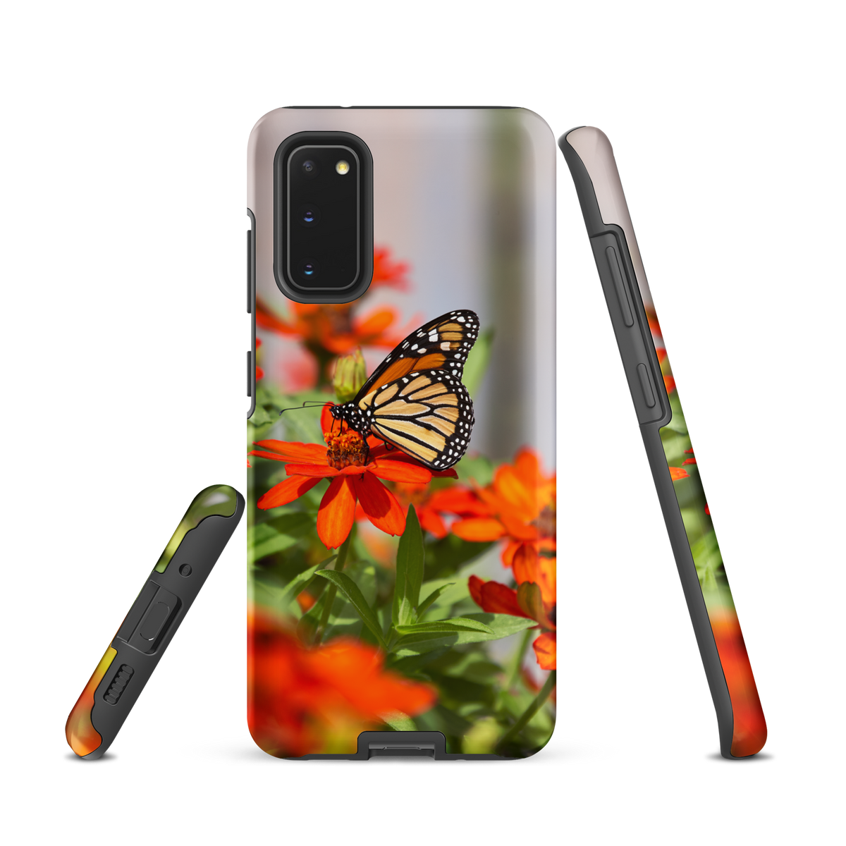 Monarch on Zinnia Tough case for Samsung®
