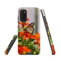 Monarch on Zinnia Tough case for Samsung®