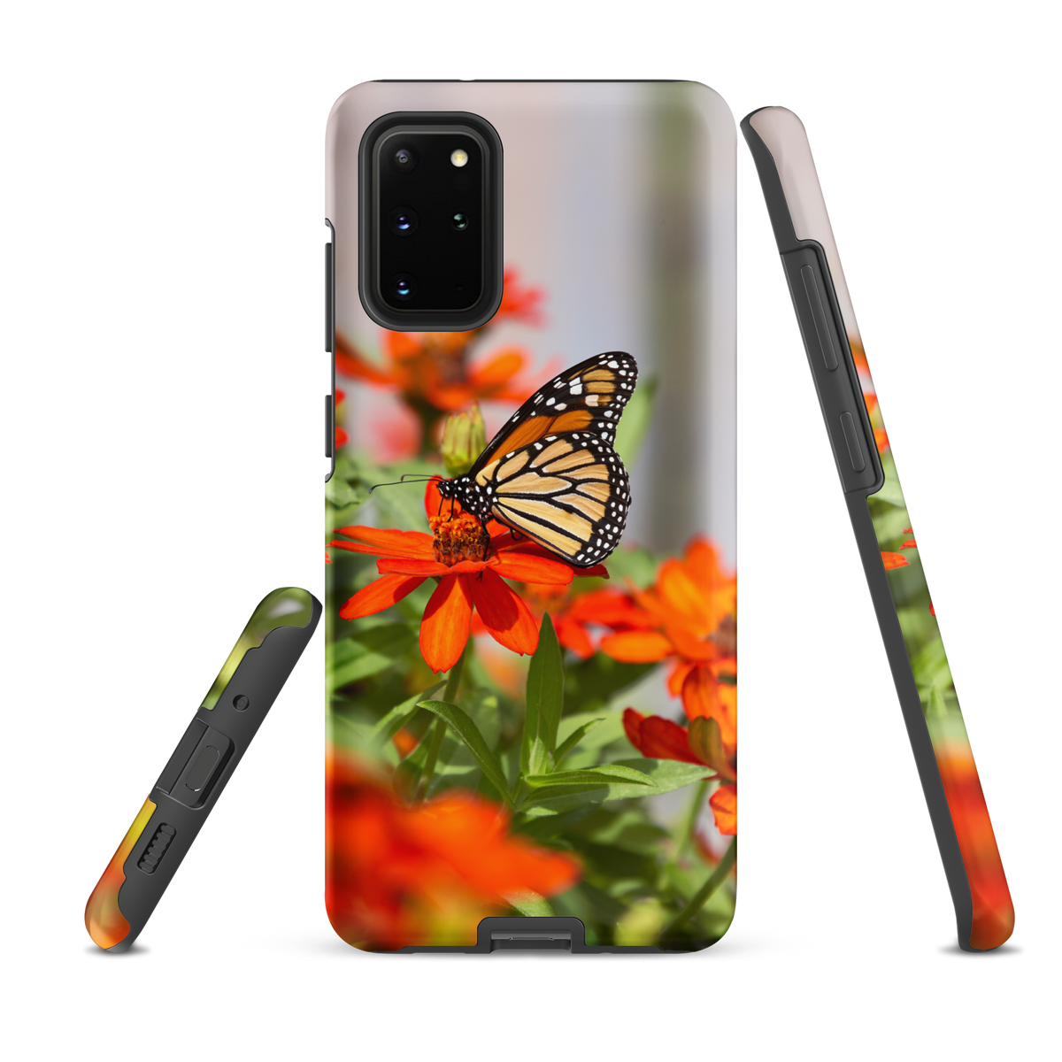 Monarch on Zinnia Tough case for Samsung®