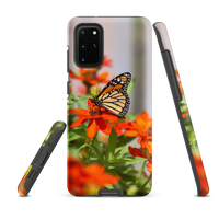 Monarch on Zinnia Tough case for Samsung®