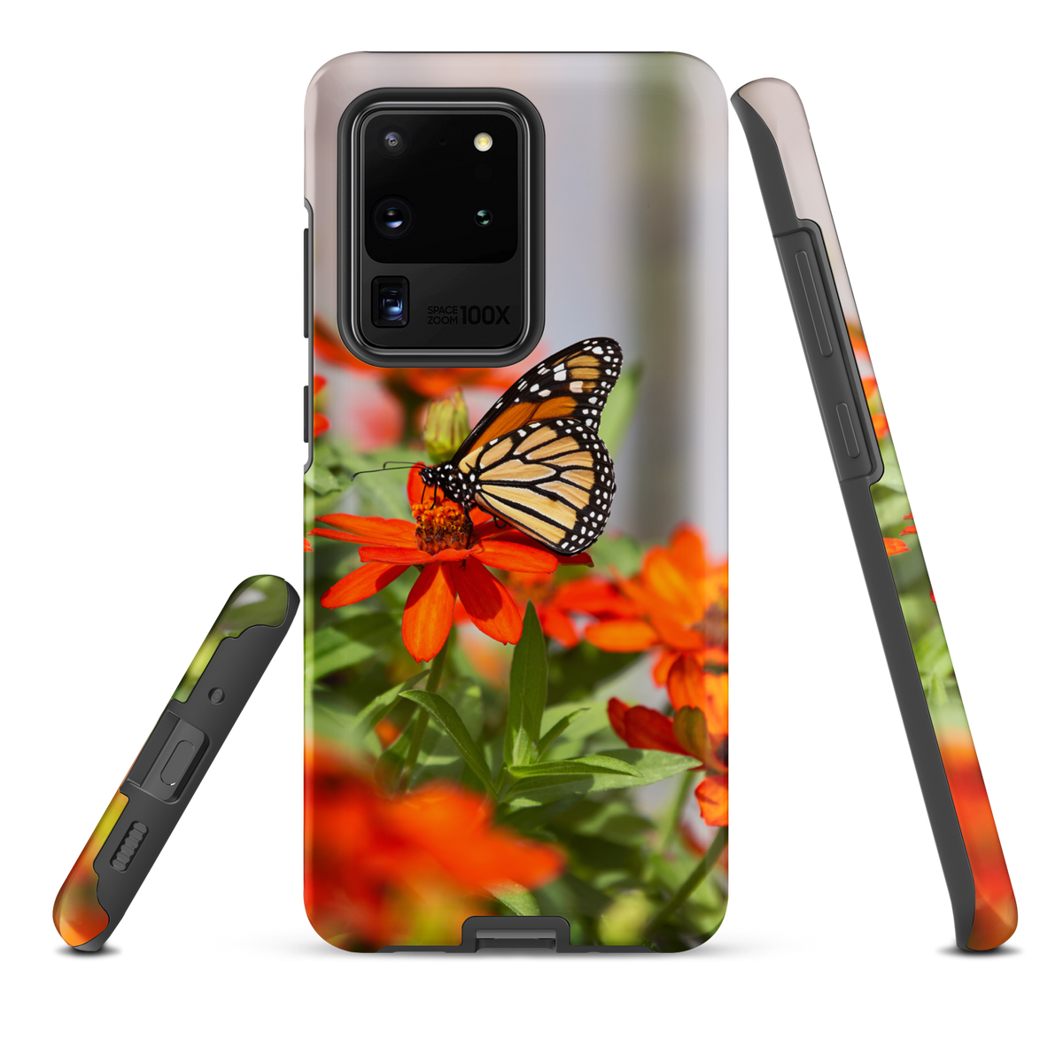 Monarch on Zinnia Tough case for Samsung®