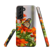 Monarch on Zinnia Tough case for Samsung®