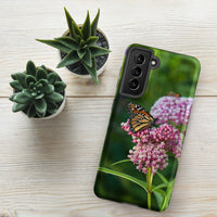 Monarch on Milkweed Tough case for Samsung®