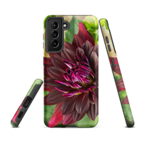 Black Dahlia Tough case for Samsung®