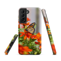 Monarch on Zinnia Tough case for Samsung®