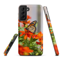 Monarch on Zinnia Tough case for Samsung®