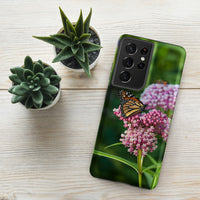 Monarch on Milkweed Tough case for Samsung®