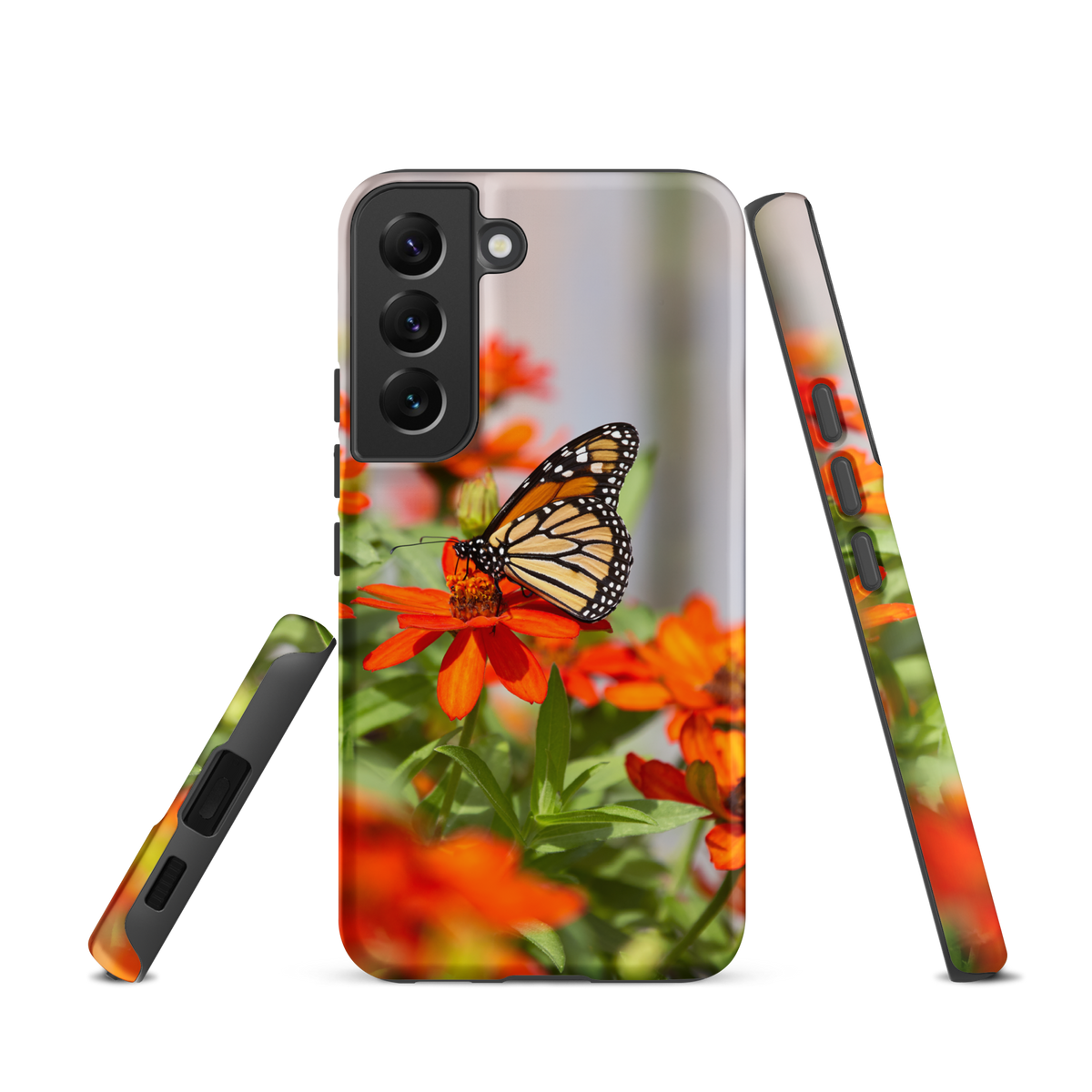 Monarch on Zinnia Tough case for Samsung®