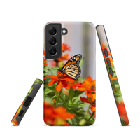 Monarch on Zinnia Tough case for Samsung®