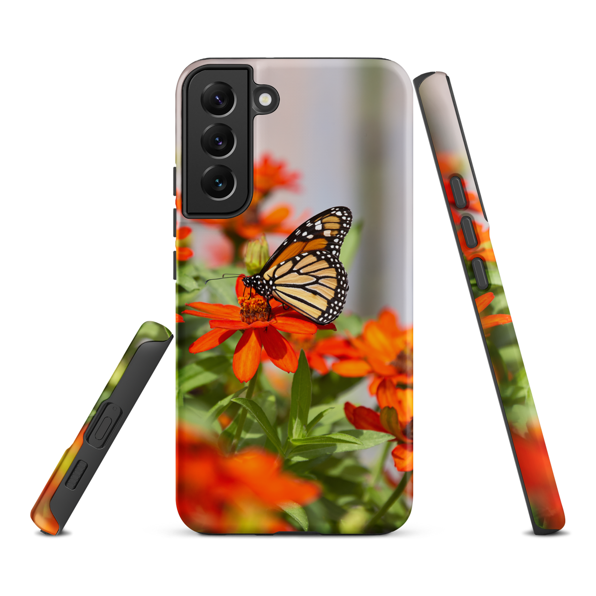 Monarch on Zinnia Tough case for Samsung®