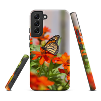 Monarch on Zinnia Tough case for Samsung®