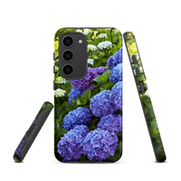 Blue Hydrangea Tough case for Samsung®