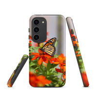 Monarch on Zinnia Tough case for Samsung®