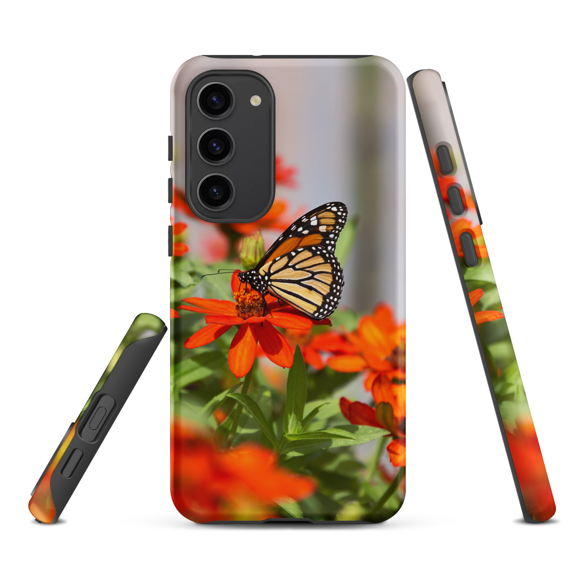 Monarch on Zinnia Tough case for Samsung®