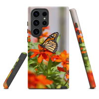 Monarch on Zinnia Tough case for Samsung®