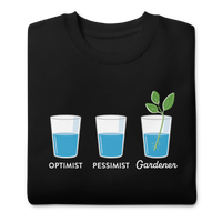 Optimist Gardener Unisex Crewneck Sweatshirt