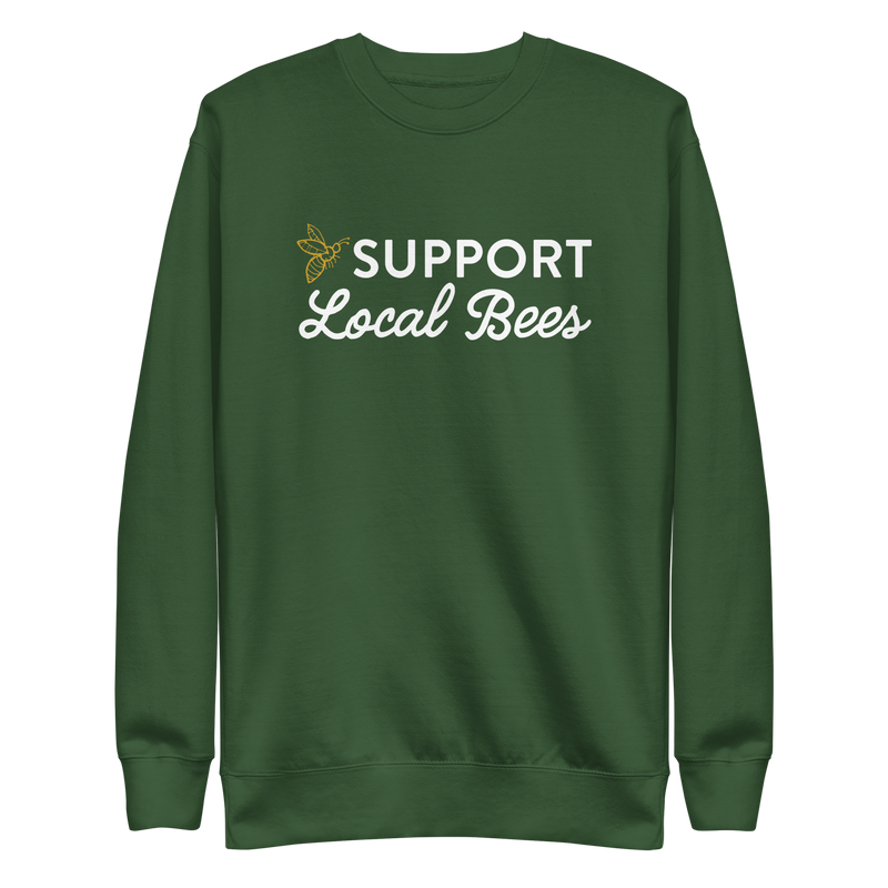 Support Local Bees Unisex Crewneck Sweatshirt