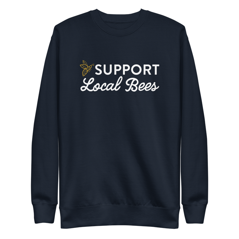 Support Local Bees Unisex Crewneck Sweatshirt