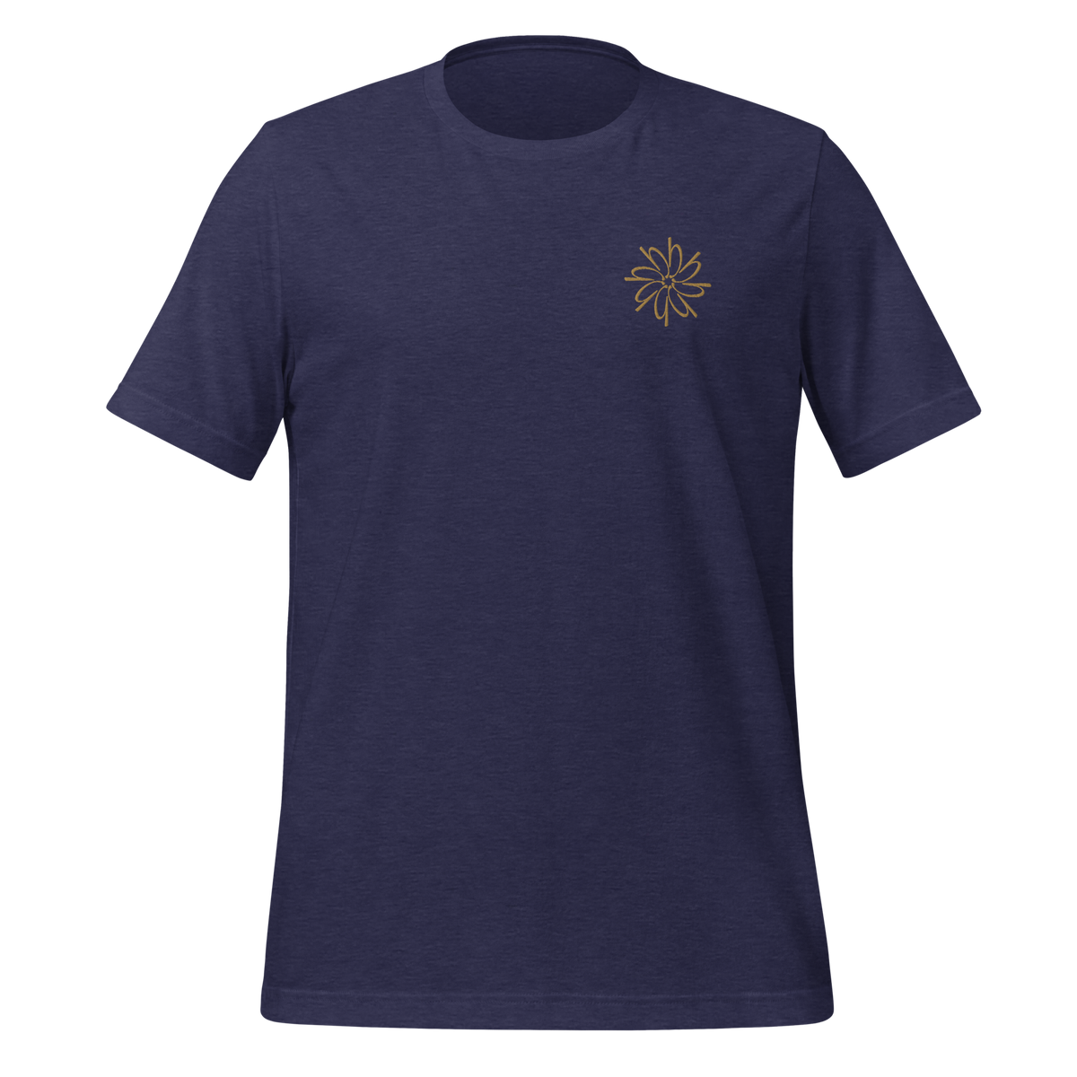 Floral Mandala Embroidered Unisex T-shirt