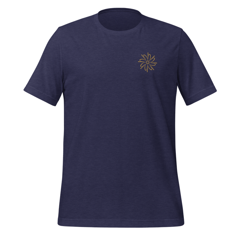 Floral Mandala Embroidered Unisex T-shirt