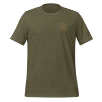 Floral Mandala Embroidered Unisex T-shirt