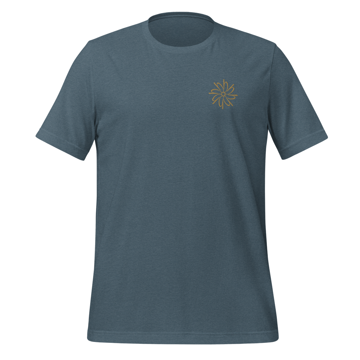 Floral Mandala Embroidered Unisex T-shirt