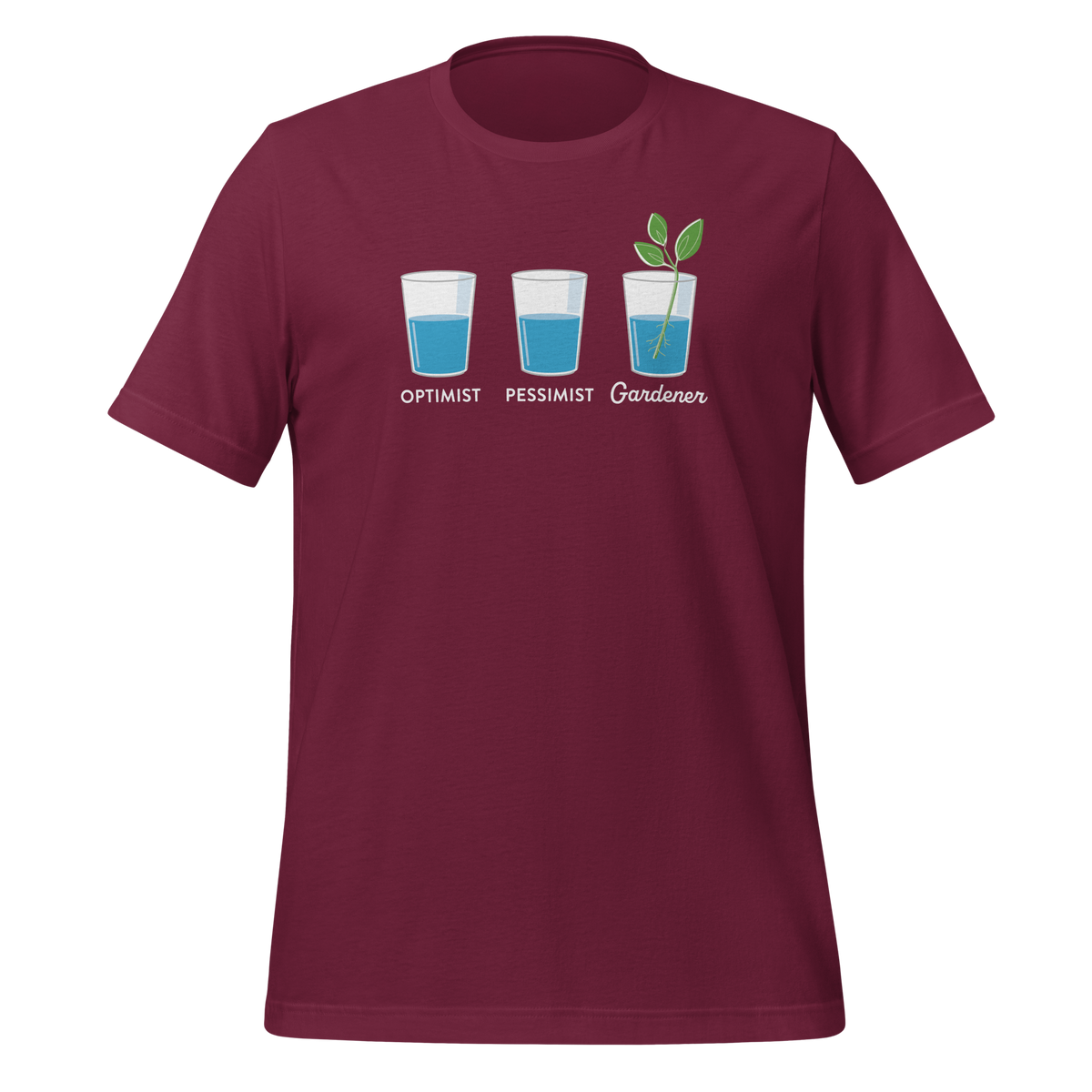 Optimist Gardener Unisex T-shirt