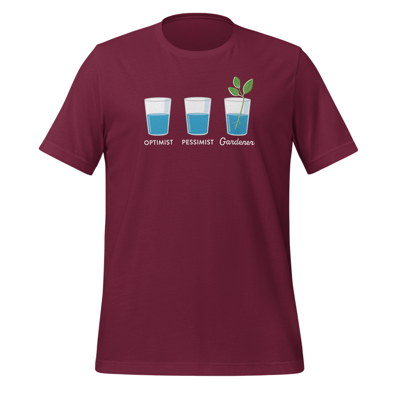 Optimist Gardener Unisex T-shirt