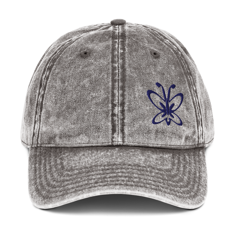 Bee Distressed Dad Hat