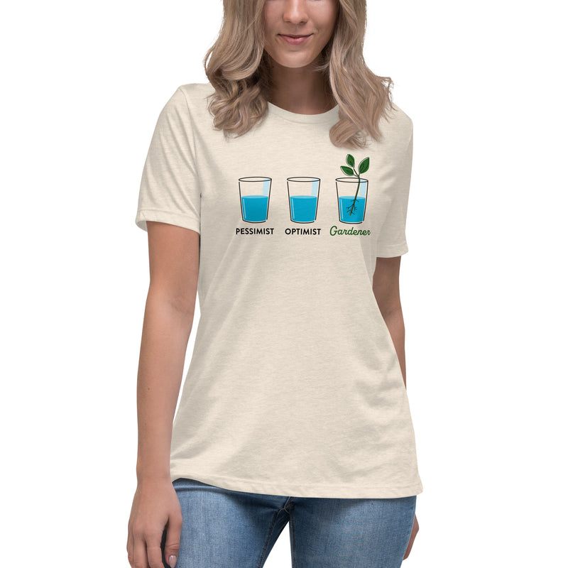 Optimist Gardener Women's Relaxed T-Shirt