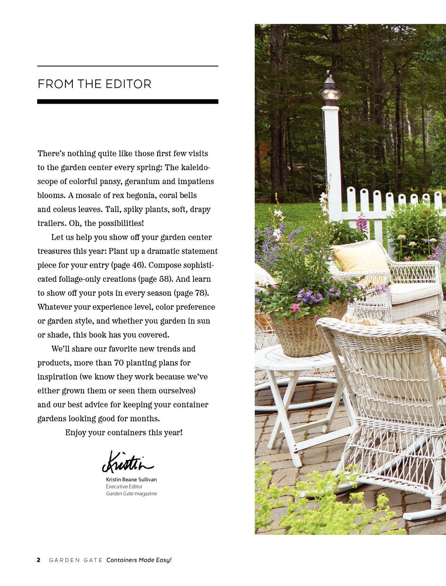 Containers Made Easy, Volume 6 – Garden Gate