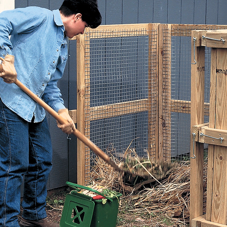 Build a Compost Bin in a Day Garden Project