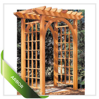 Classic Garden Projects SuperBundle: Garden Bench, Trellis, Arbor & More!