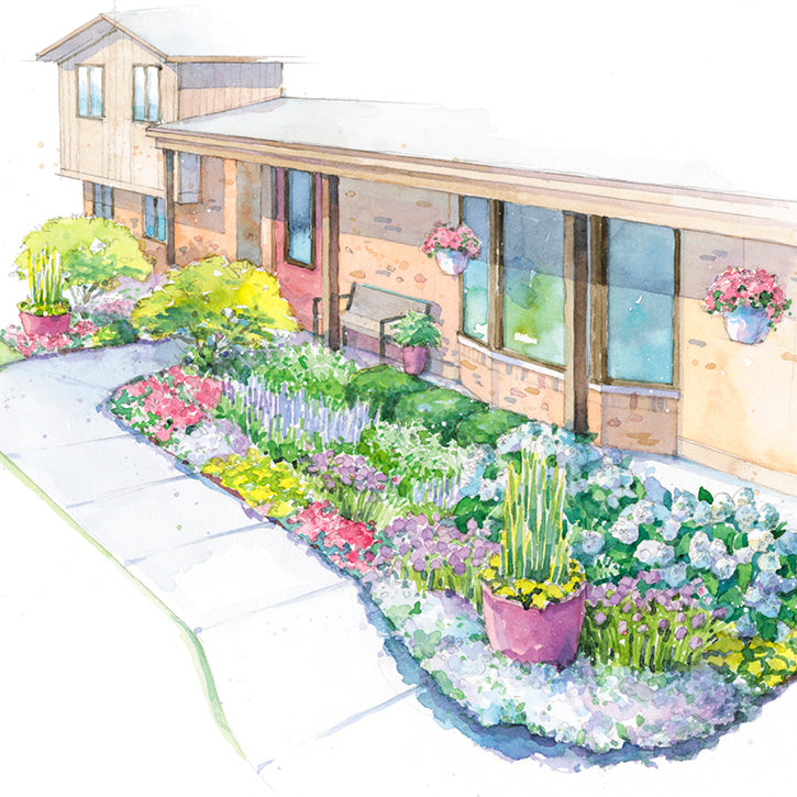 Liven Up Your Entry Garden Plan