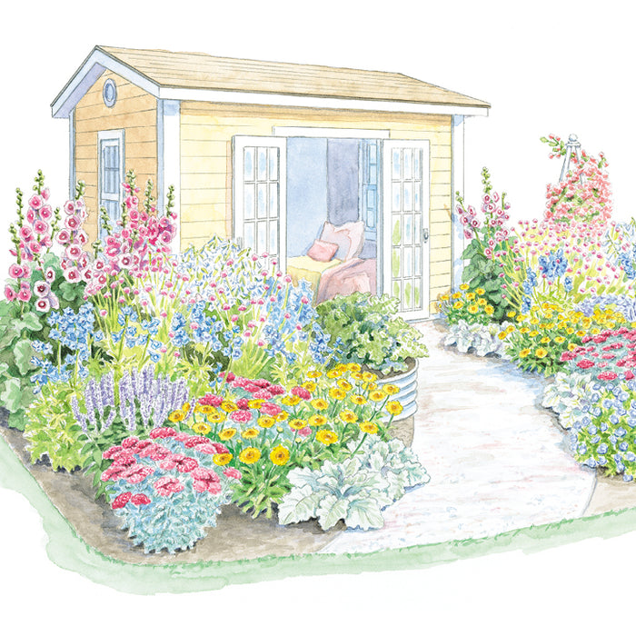 Dress Up a Shed Garden Plan