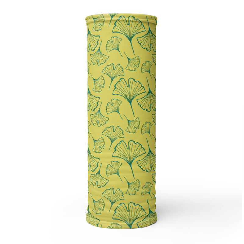 Ginkgo Leaf Neck Gaiter (Ultramarine Green/Green Sheen)