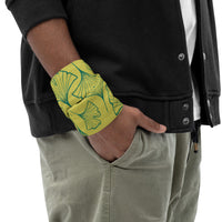 Ginkgo Leaf Neck Gaiter (Ultramarine Green/Green Sheen)