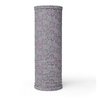 Maple Leaf Neck Gaiter (Magenta Purple/Sleet)